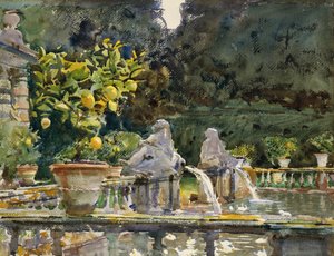 Villa di Marlia, Lucca- suihkulähde